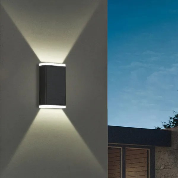 Brilagi - SUN GUARD LED 2W/3,7V 2000mAh IP45 napelemes fali lámpa