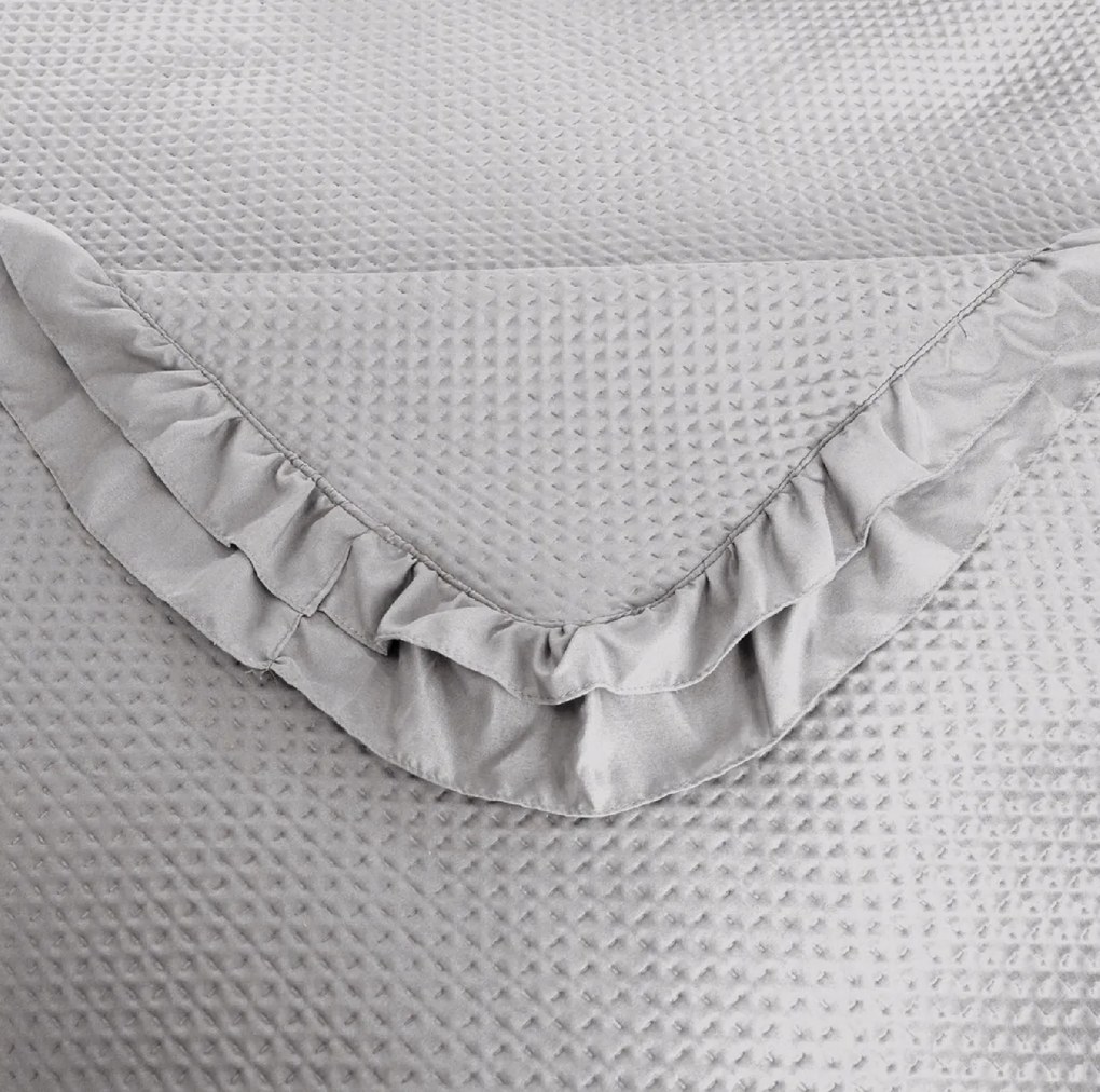 Ágytakaró MONTEGO, világosszürke Méret: 200 x 220 cm