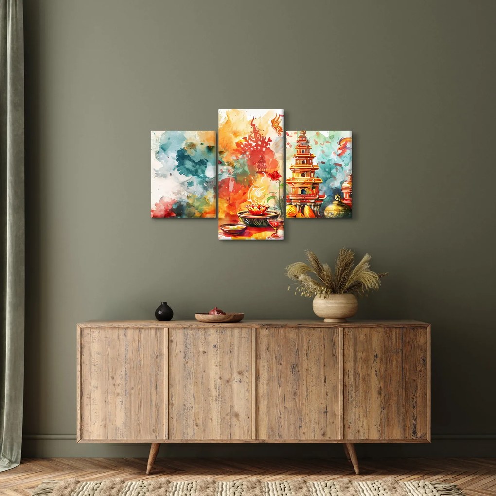 Kép - Akvarell illusztráció (90x60 cm)