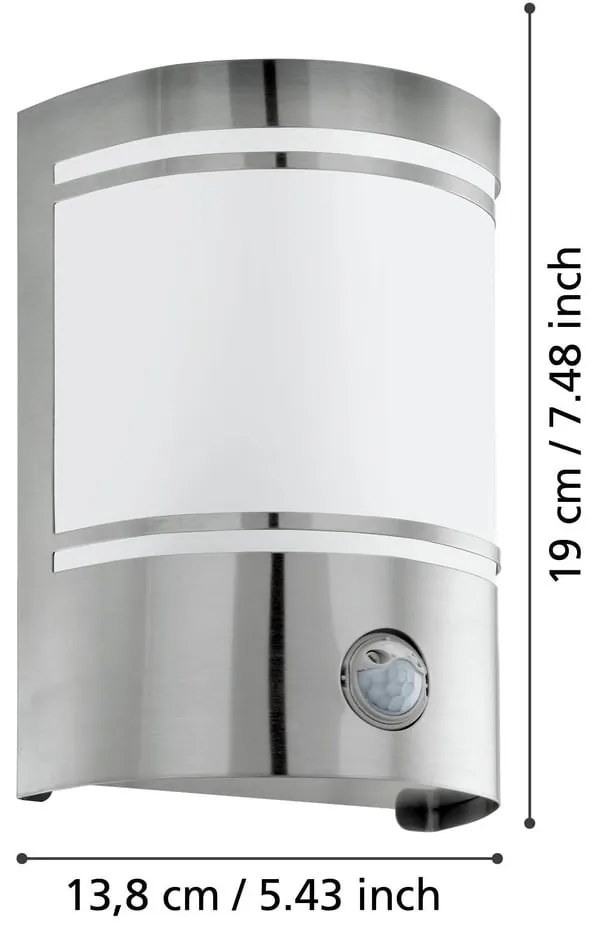 Fali kültéri lámpa (magasság 19 cm) CERNO – EGLO