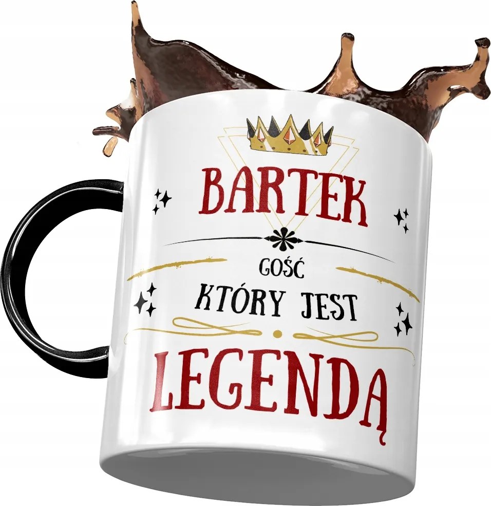 Fekete Bögre Bartók Bertalannak Férj Kolléga Nyomtatott Fotóval