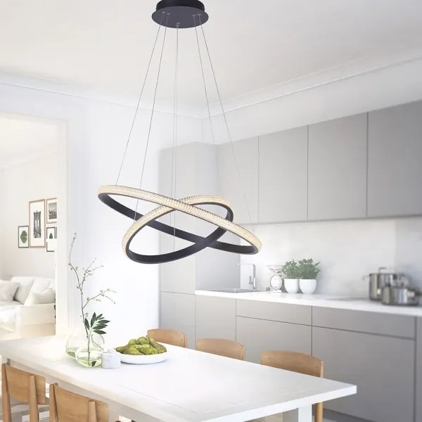 Leuchten Direkt 15610-18 - LED Dimmelhető csillár zsinóron MUSA LED/36W/230V