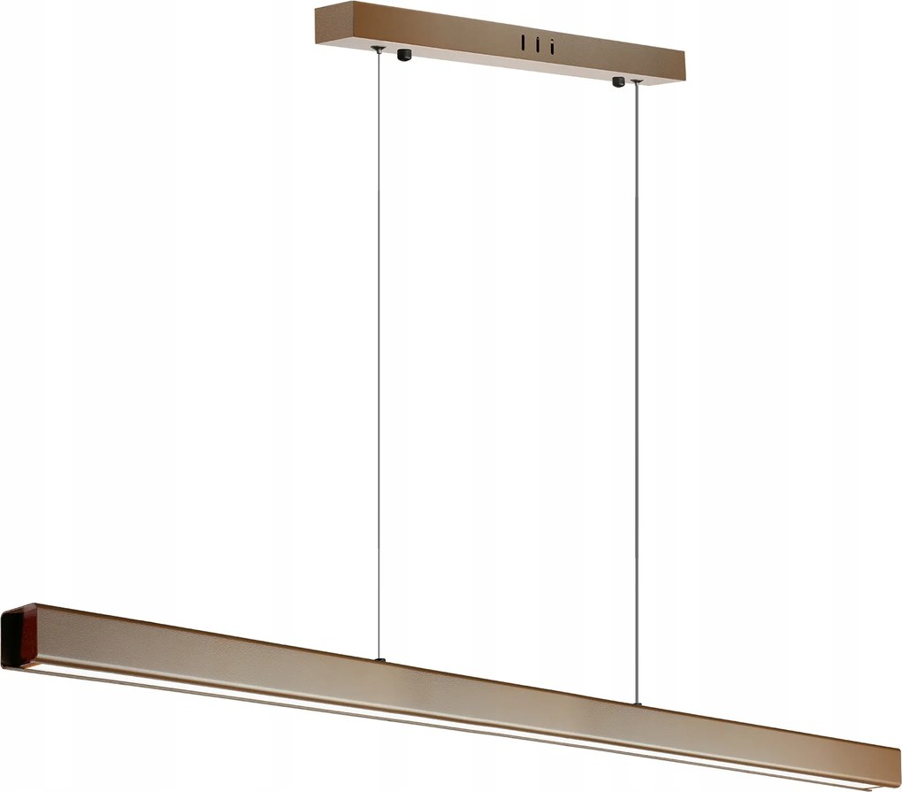 Modern Led-es Függőlámpa 40W 100cm Hosszúkás Gerenda Távirányító 3 Szín