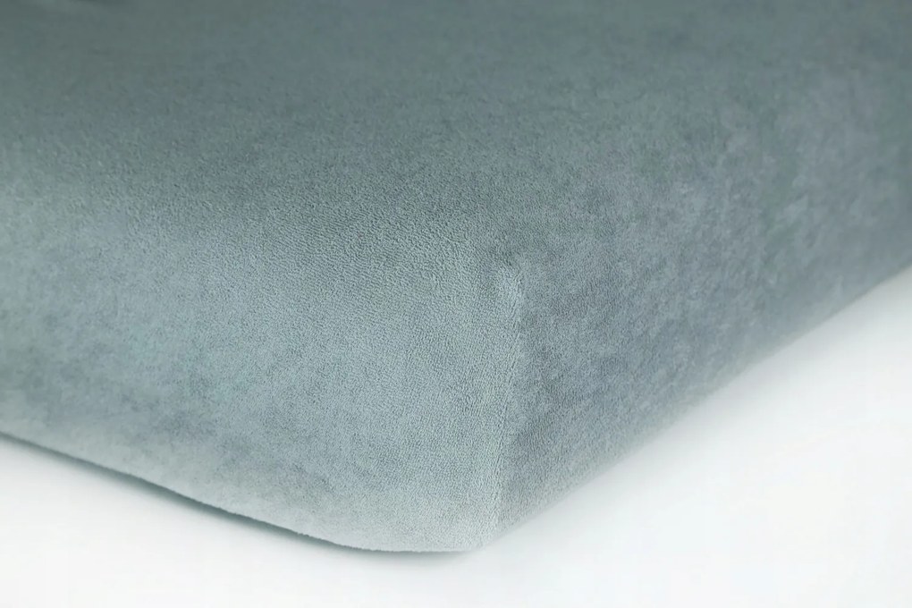 Frottír Lepedő Gumis 180x200 Szürke