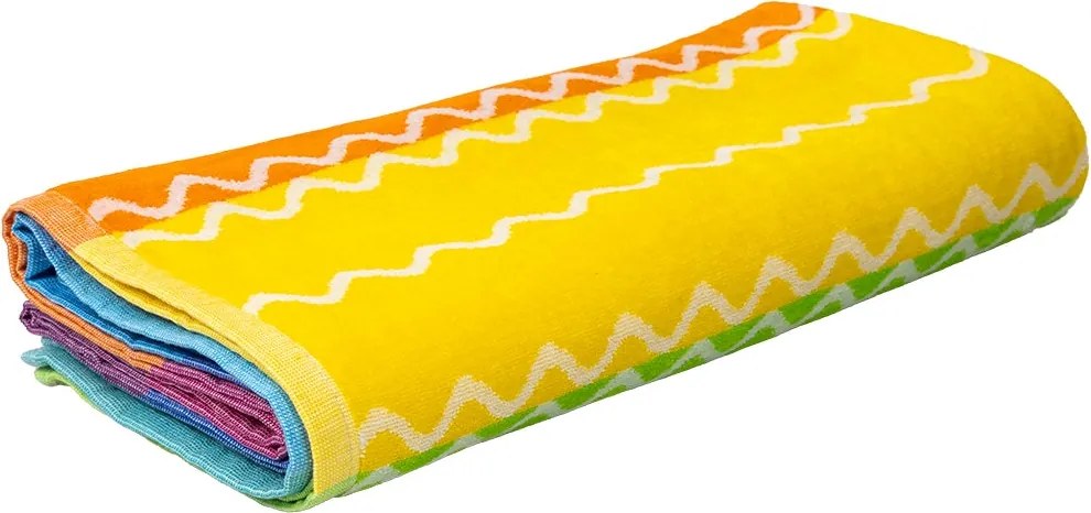 PANTELLERIA Strandtörölköző szivárvány 165x90cm