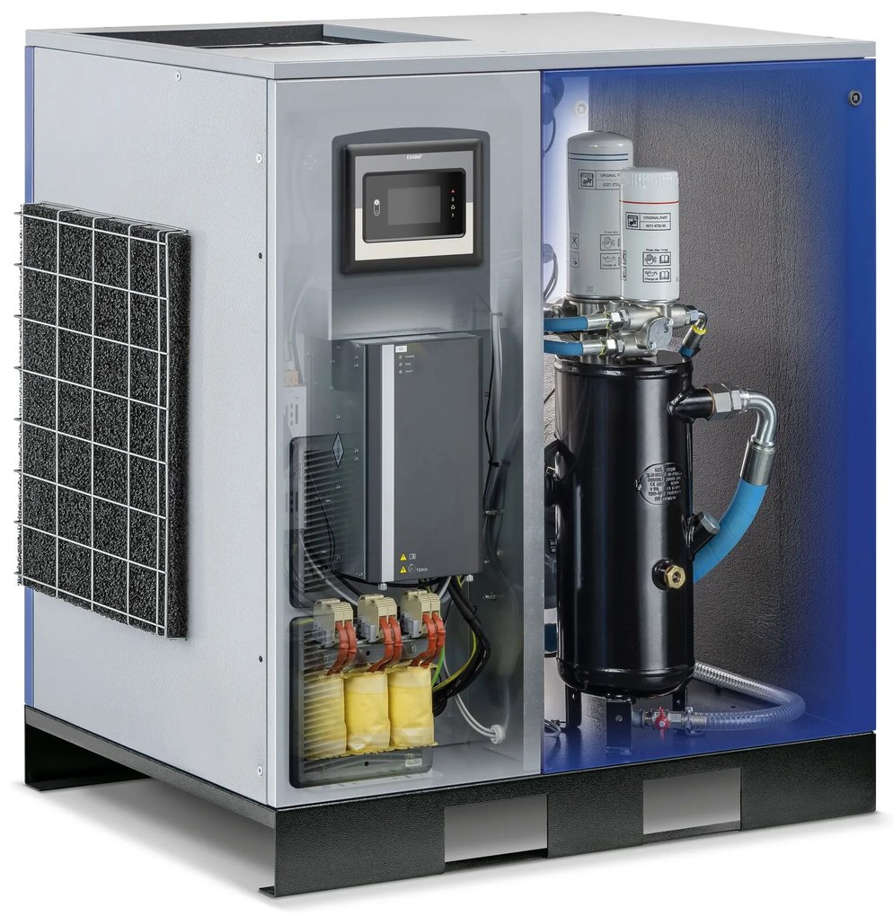 Csavarkompresszor EcoPower Premium 30D IVR PM 13 bar 30 LE/22 kW 672 - 4027 l/perc 36430-DD-PM