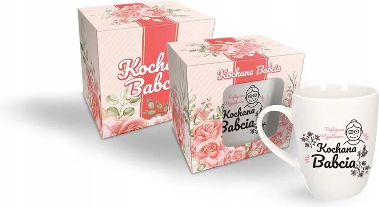 Nagymama bögre ajándék dobozban Kedves Nagymama 300 ml