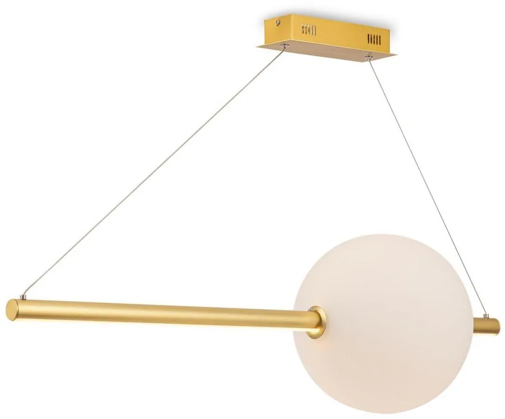 Maytoni MOD063PL-L30G3K - LED Csillár zsinóron FRECCIA LED/30W/230V