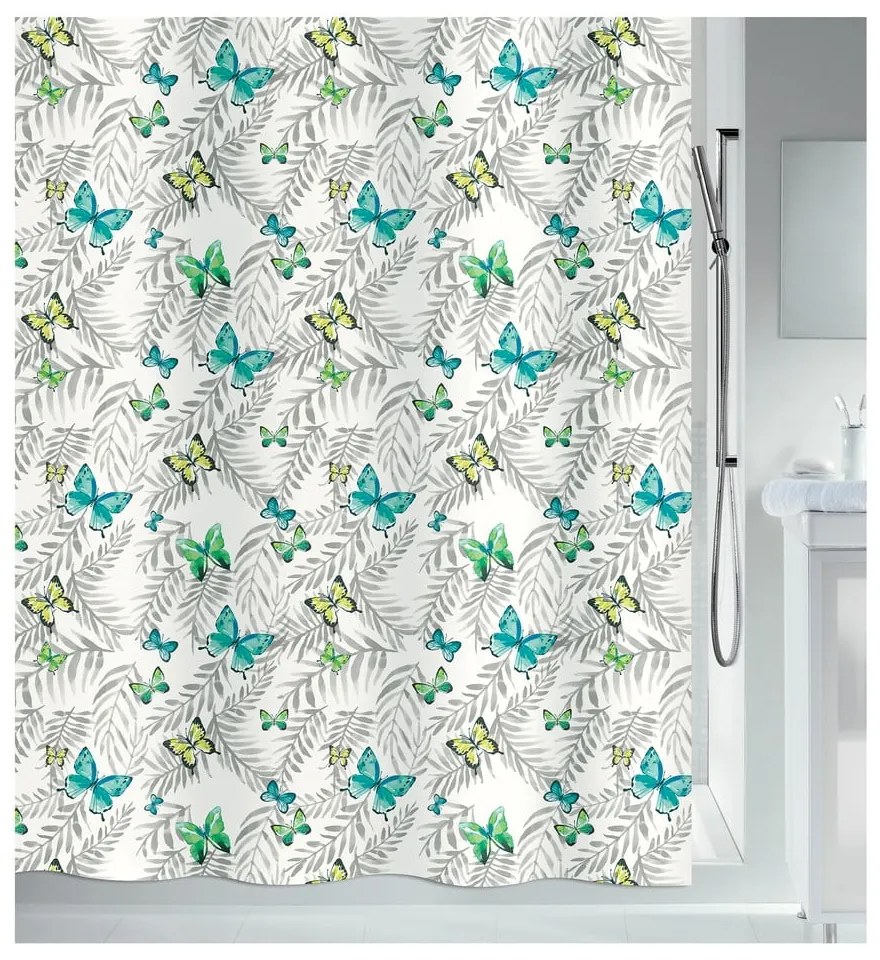 Zuhanyfüggöny 180x200 cm Papillons – Spirella