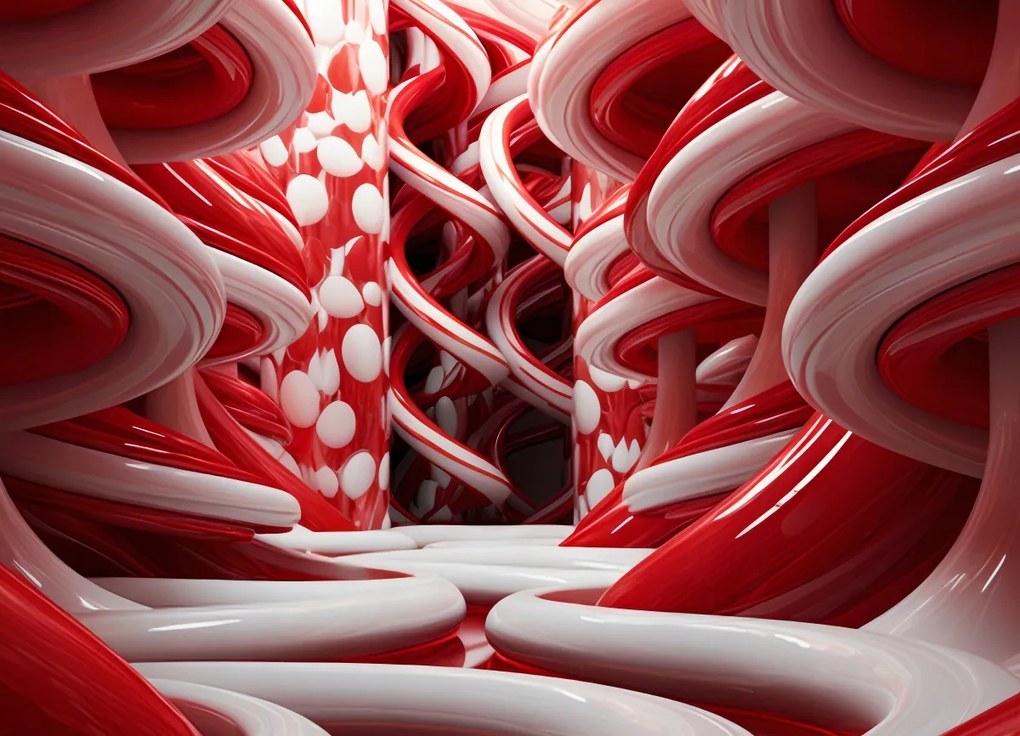 Poszter 18x13cm Vörös Örvények