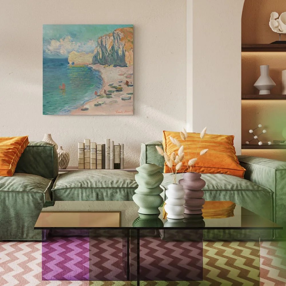 Kép 80x80 cm The Beach – Styler