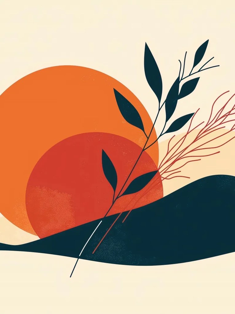 Poszter 30x40cm Alkonyat a csendben