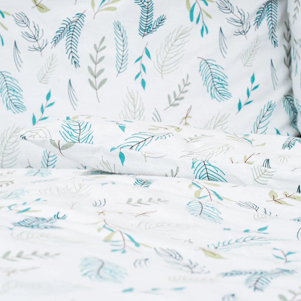 4Home Pine flanel ágyneműhuzat, 140 x 220 cm, 70 x 90 cm