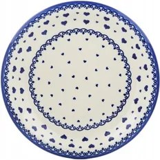 Tányér 29 cm Ceramika Bolesławiec 2 féle