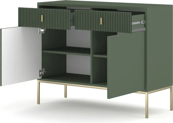 MAGGIORE MA02 2D2S SMOKE GREEN/N.ZŁOTE/U.ZŁOTE