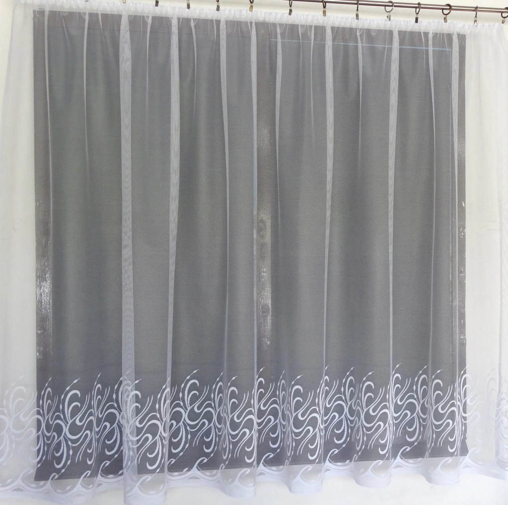 Mg Függöny jacquard 901/10 200X155 kész, M szalaggal