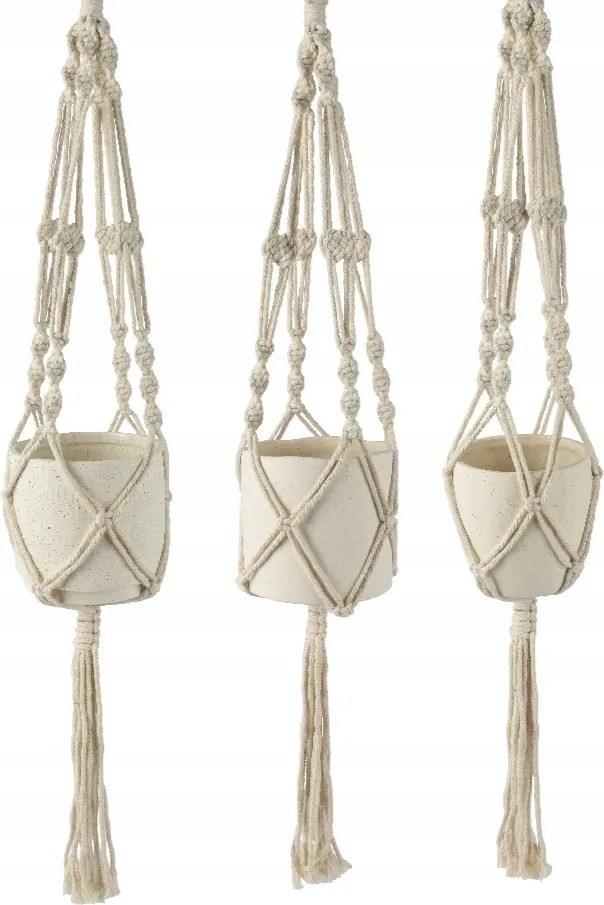 Kerámia kaspó akasztós 14cm