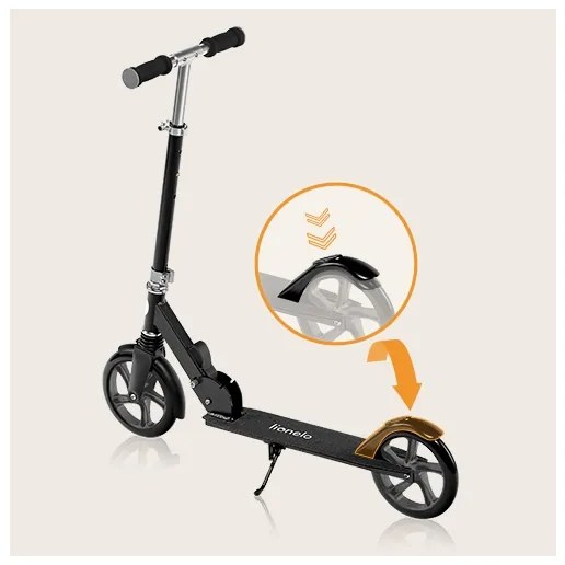 Lionelo - LUCA gyerekroller, fekete