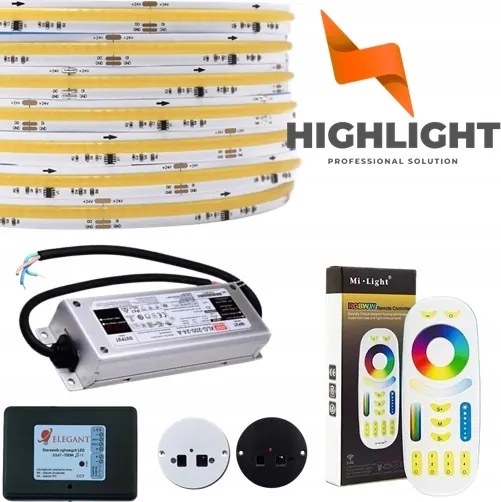 20m Animációs lépcső szett Neon Cob CCT-9W/24V Folyó fény WS2811