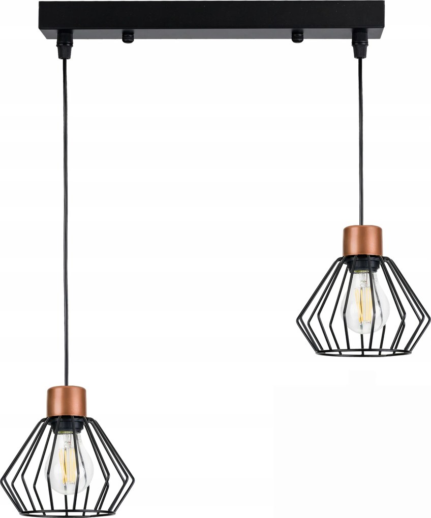 Mennyezeti Függőlámpa Csillár Túlnyúlás Gyémánt Drót