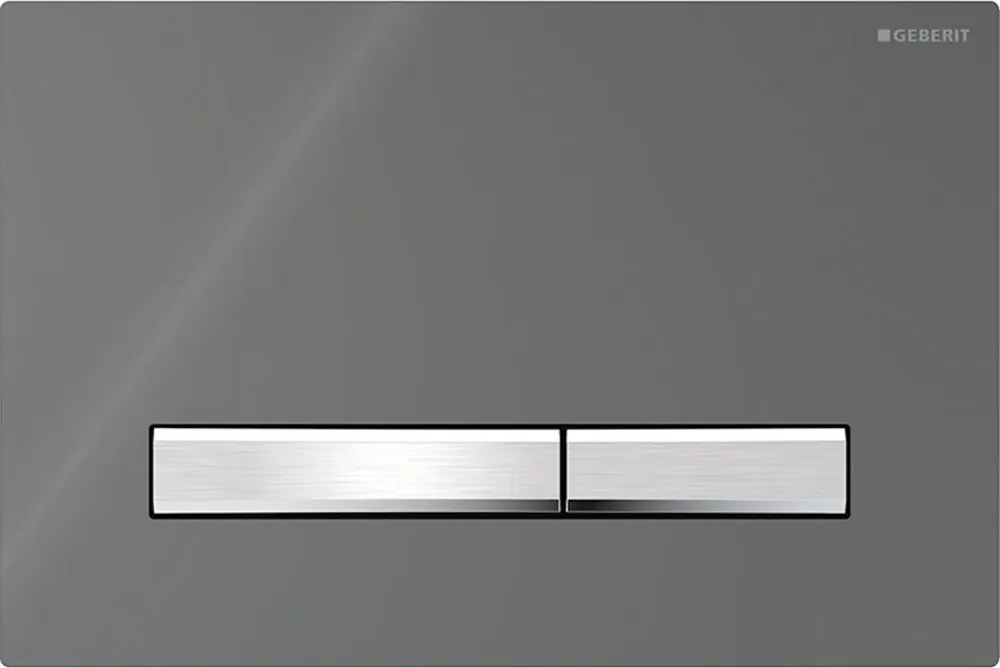 Geberit 115.788.SD.2-Sigma50 nyomólap 24,6x16,4 cm antracit/matt króm