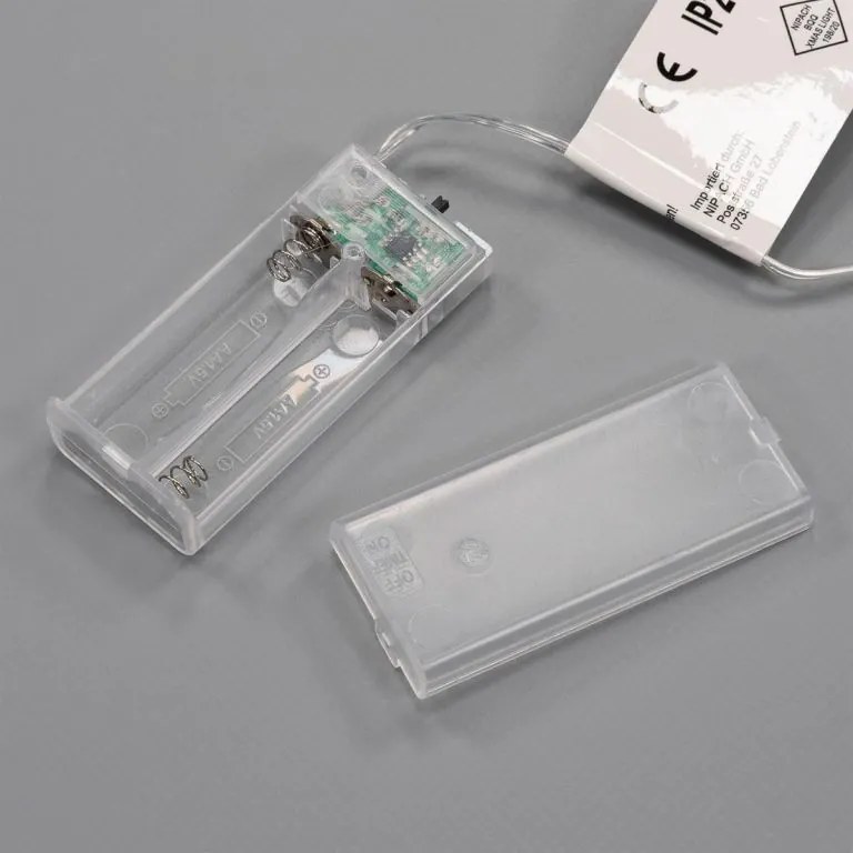 NEXOS Fényfüzér mini LED 2 db meleg fehér 48 LED