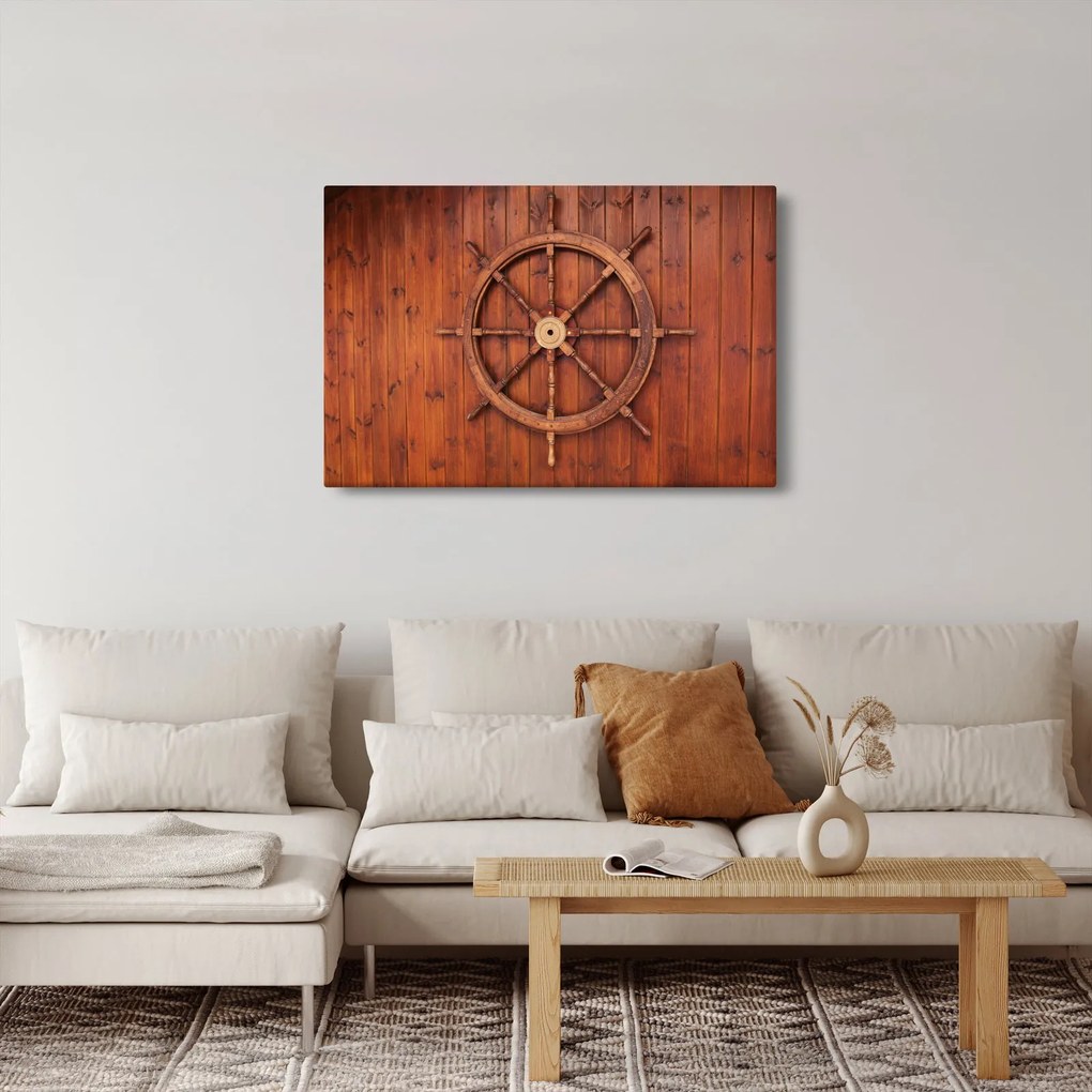 Kormánylapát képe (90x60 cm)