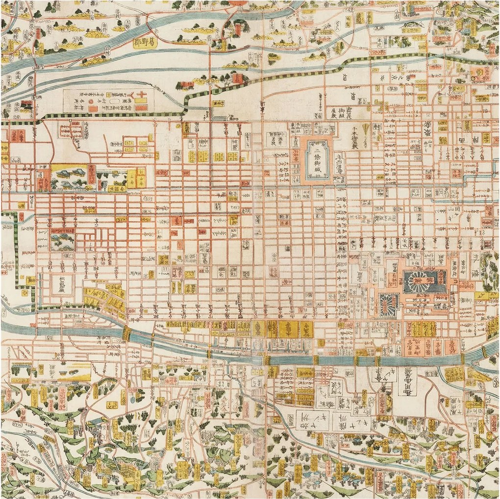 Flizelin fotótapéta Flizelin Design Antik térkép 250x250