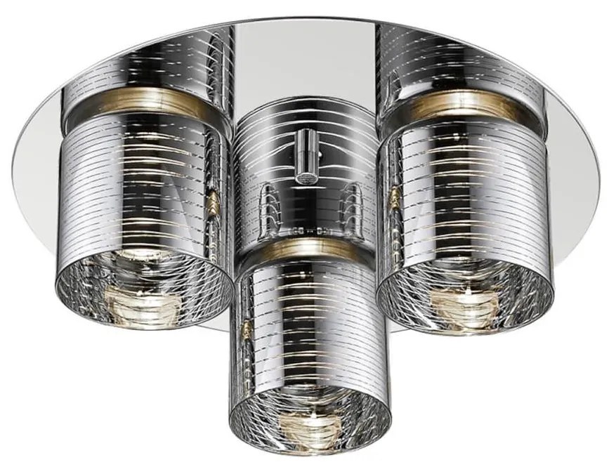 Klausen 140009 - LED Mennyezeti lámpa EVOLUTION 3xLED/5W/230V fényes króm