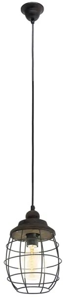 Eglo 49219 - BAMPTON csillár 1xE27/60W/230V