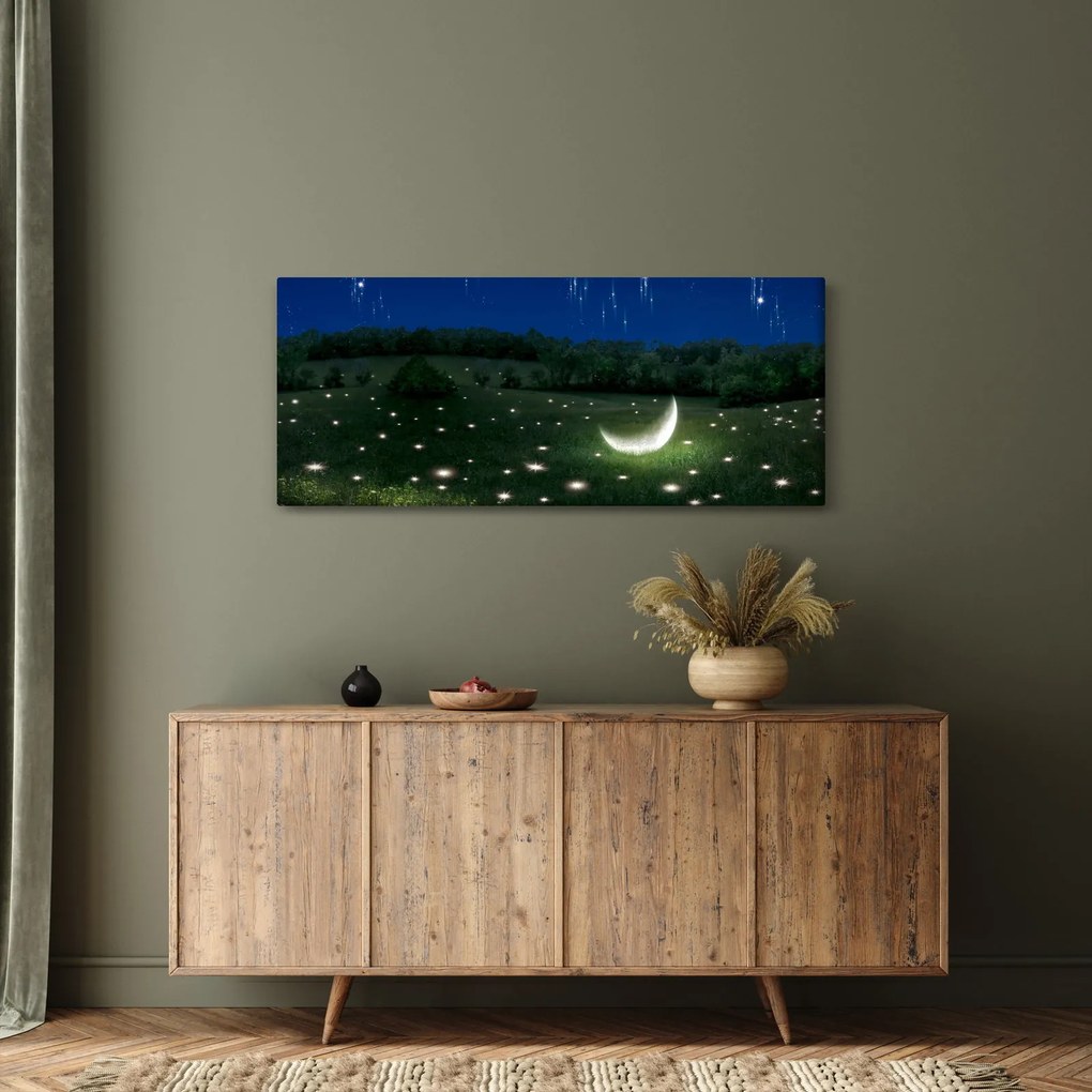 Kép - zuhanó égbolt (120x50 cm)