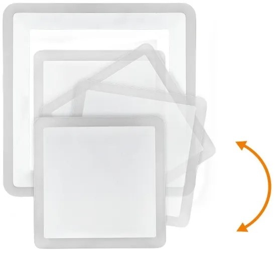 Solight WO782 - LED Állítható fali lámpa CASCADE LED/37W/230V