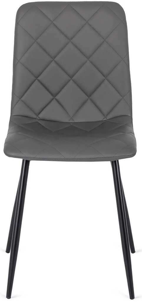 Szürke Eco-bőr Étkezőszék. BILI