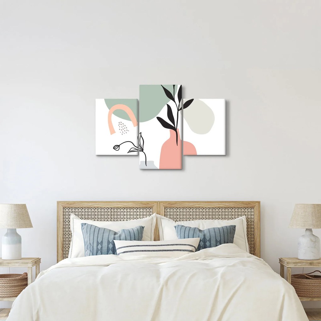 Kép - Virágok vázában N⁰3 (90x60 cm)