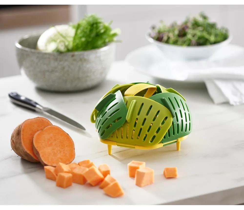 Bloom zöld párolóbetét - Joseph Joseph