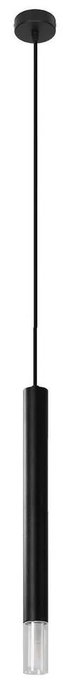 Sollux Sollux SL.0960 - Csillár zsinóron VIZIER 1xG9/40W/230V fekete SLX0808
