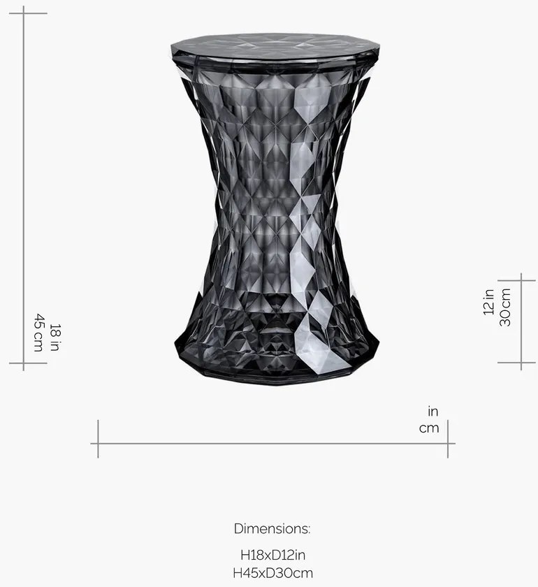 Kartell Stone szék, több színben Szín: átlátszó