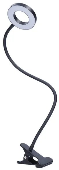 Brilagi - LED állítható fényű csiptetős lámpa ORBELA LED/8W/230V 3000-5000K feke
