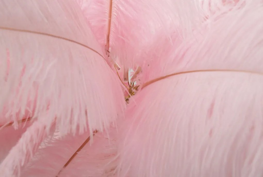 Állólámpa tenyér rózsaszín ø 55x160cm