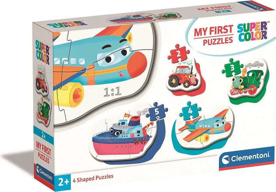 Jármű My First baba forma puzzle Clementoni