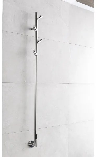 P.M.H. LS1SS-Elektromos törölközőszárító LISA 24W/230V 170 cm IP44 polírozott rozsdamentes acél