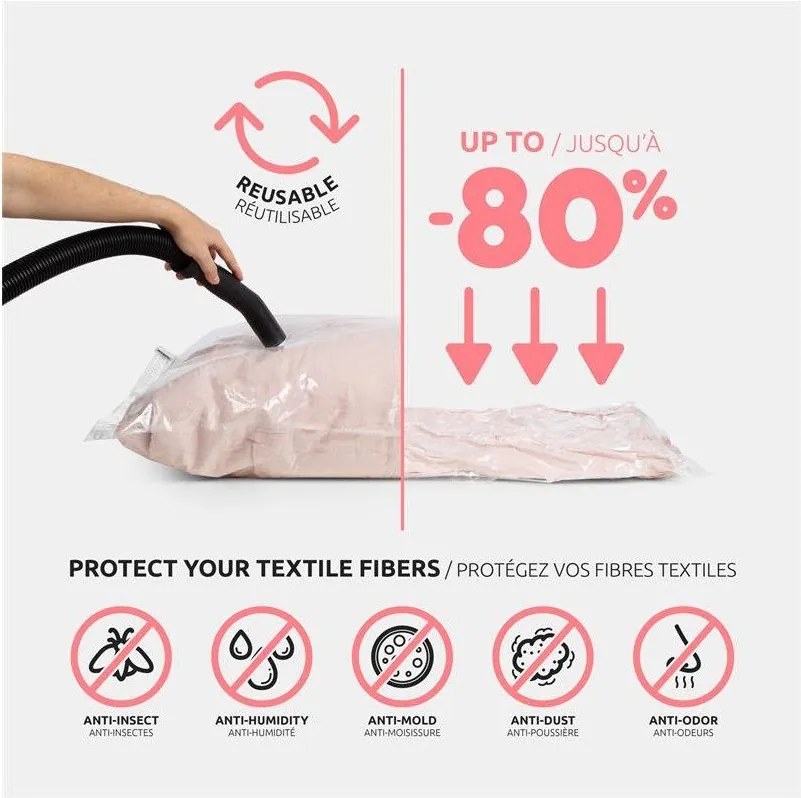 Vákuumzsák készlet 2 db-os Premium Valve S – Compactor