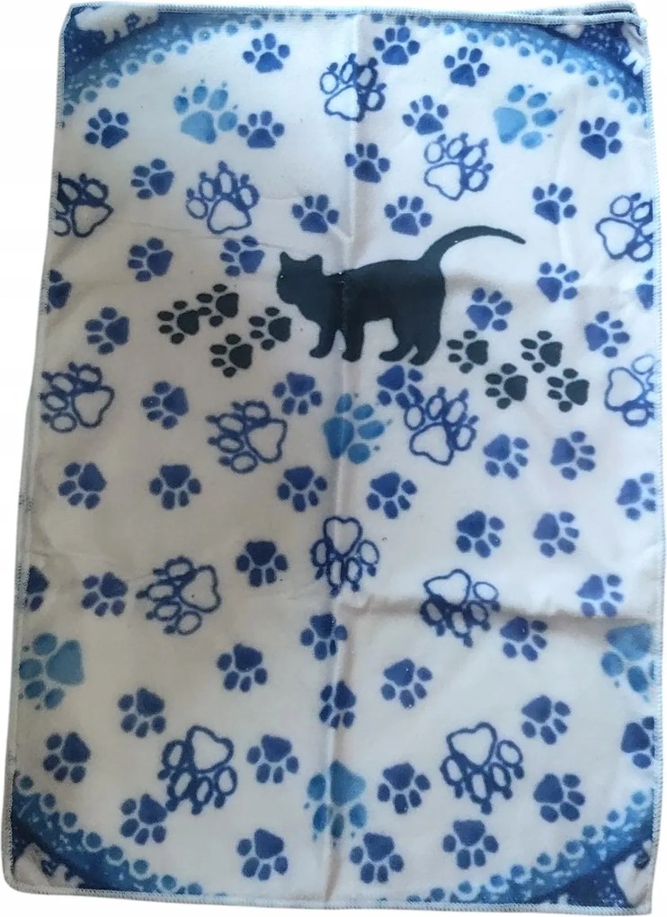 Törölköző 46*66cm konyhai mintás kerámia Boleszláv macska