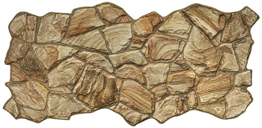 3D PVC falpanel Barna homokkő mintás