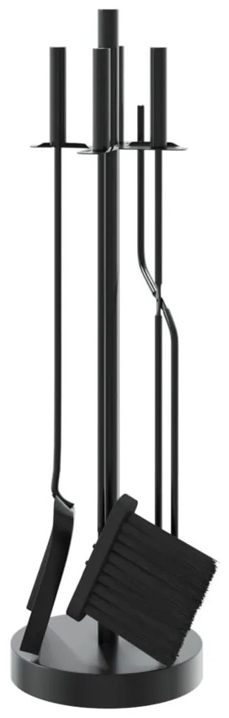 5 darabos kandallószerszám-készlet 18 x 66 cm acél