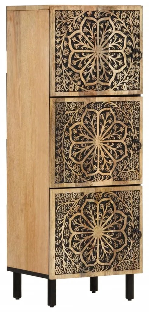 tömör mangófa tálalószekrény 40 x 33 x 110 cm