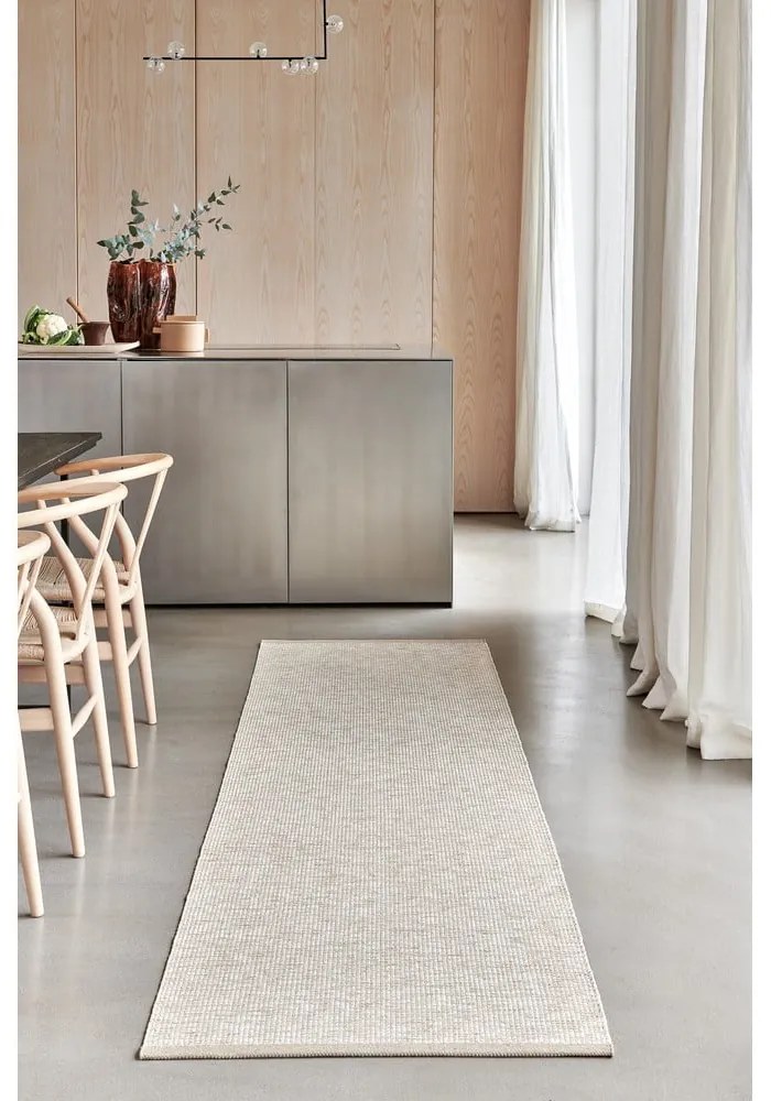 Bézs kültéri-beltéri futószőnyeg 70x225 cm Sam Vanilla – Pappelina