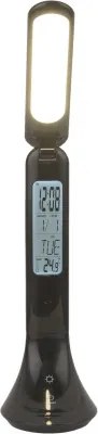 Globo 58329B Újratölthető asztali lámpa plasztik fekete, érintőkapcsoló ki/be, érintőkapcsolós, tartozék: 3,7V 1200mAh. Li-ion, LxH:200X425 Tartozéka: 1xLED 4W 230V, 30-200lm, 4000K