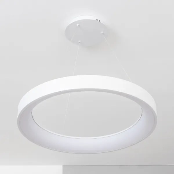 Brilagi - Dimmelhető LED-függőlámpa kábelen FALCON II LED/99W/230V, átmérő 60 cm, fehér + távirányító