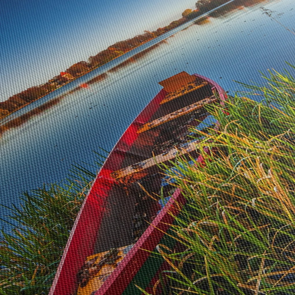 Egy piros pont képe (150x105 cm)
